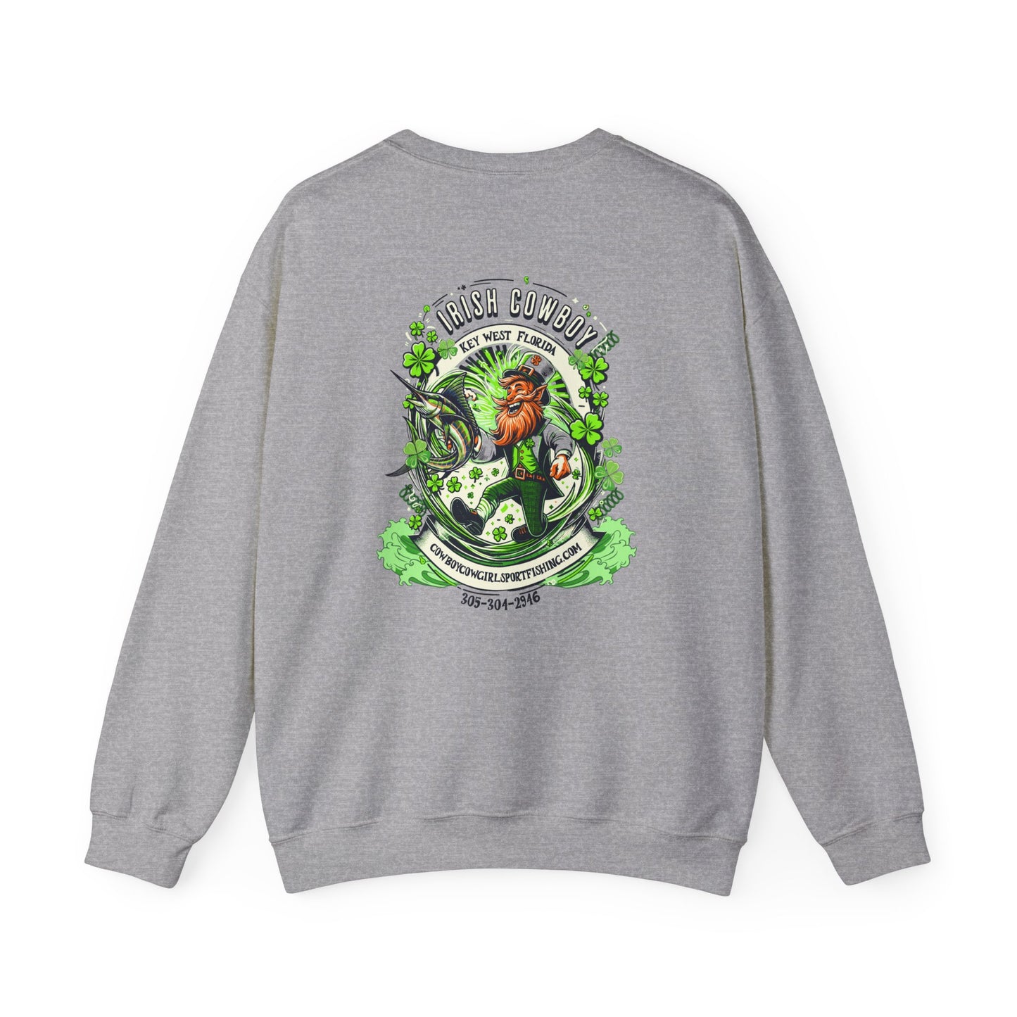 Irish Cowboy Heavy Blend™ Crewneck Sweatshirt