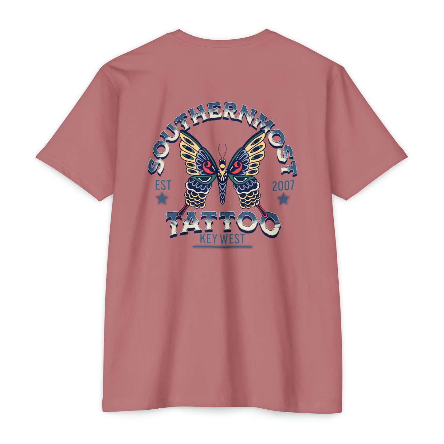Southernmost Tattoo Butterfly T-shirt
