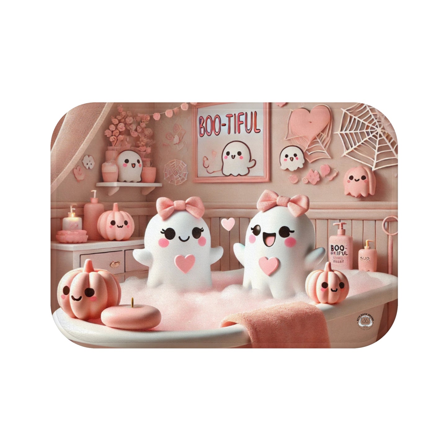 Girls Halloween Bath Mat