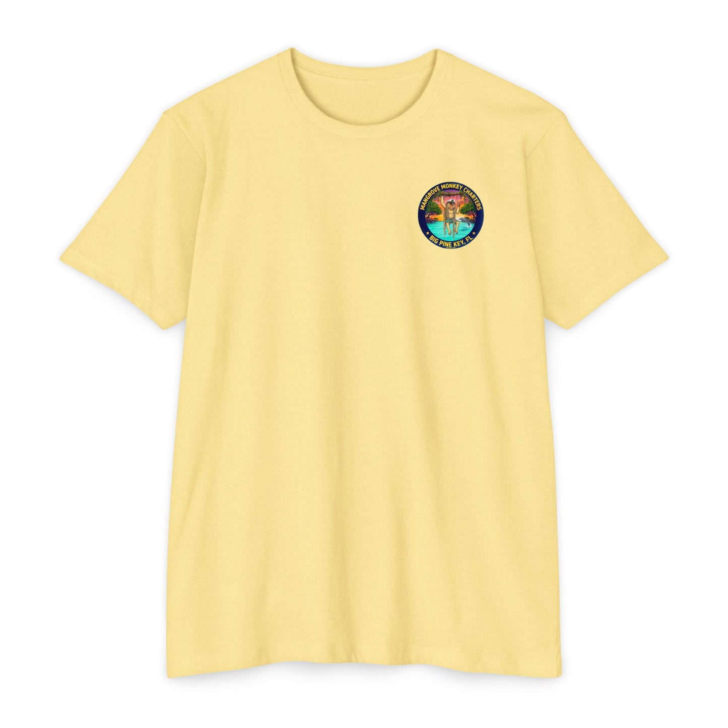 Mangrove Monkey Charters T-Shirt — Big Pine Key Boat Tour Tee