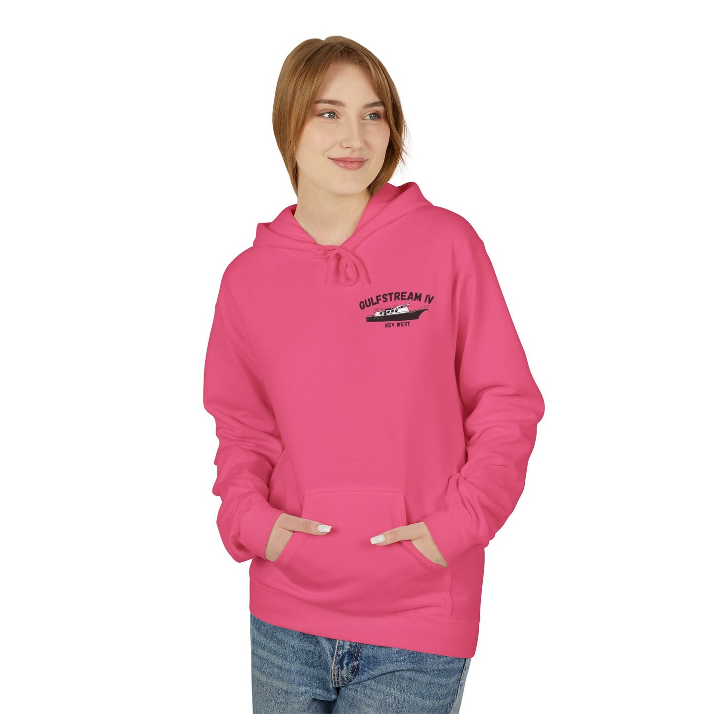 Gulfstream IV Key West Unisex Hoodie - Cozy Midweight Fleece Sweatshirt