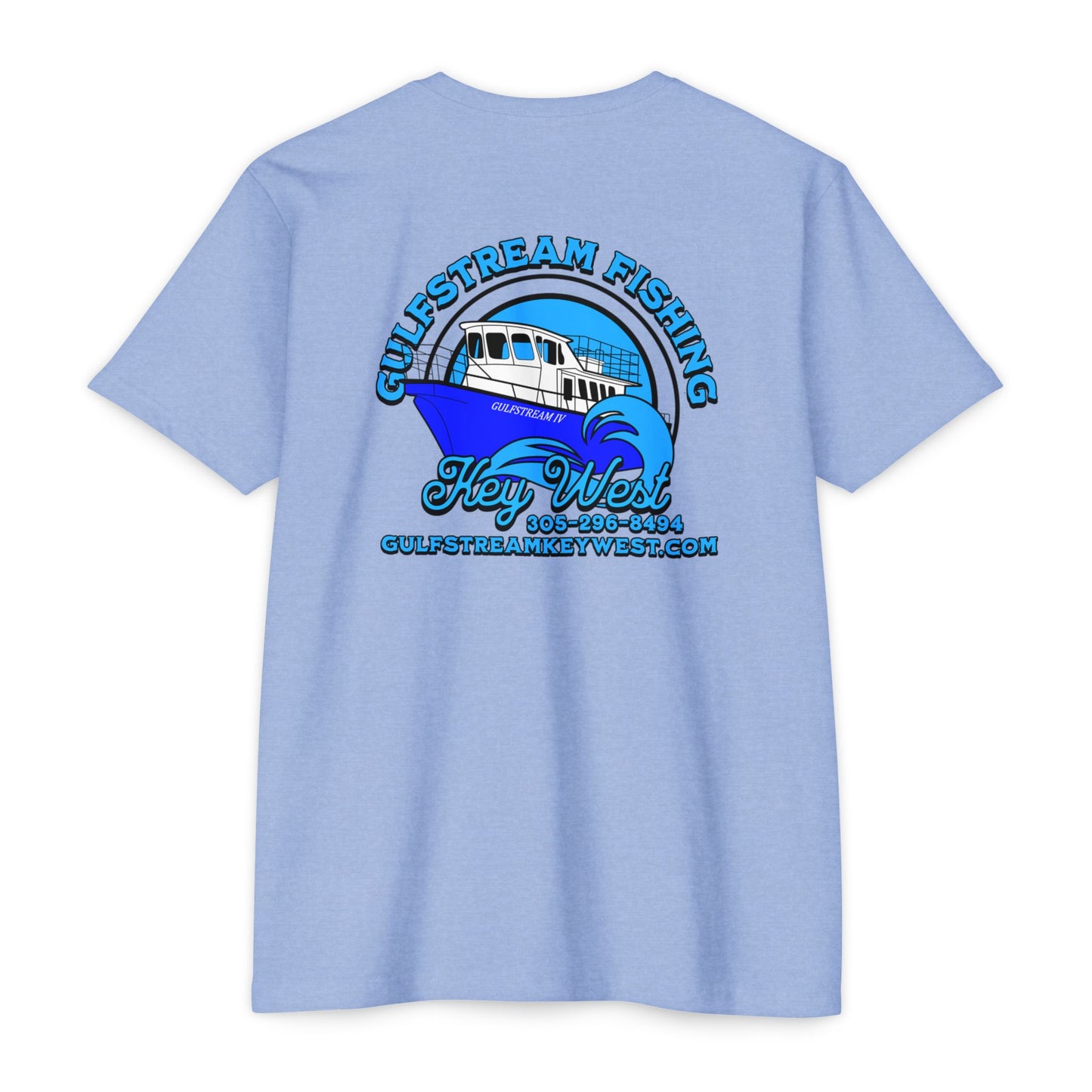 Key West Gulfstream Fishing Boat T-Shirt
