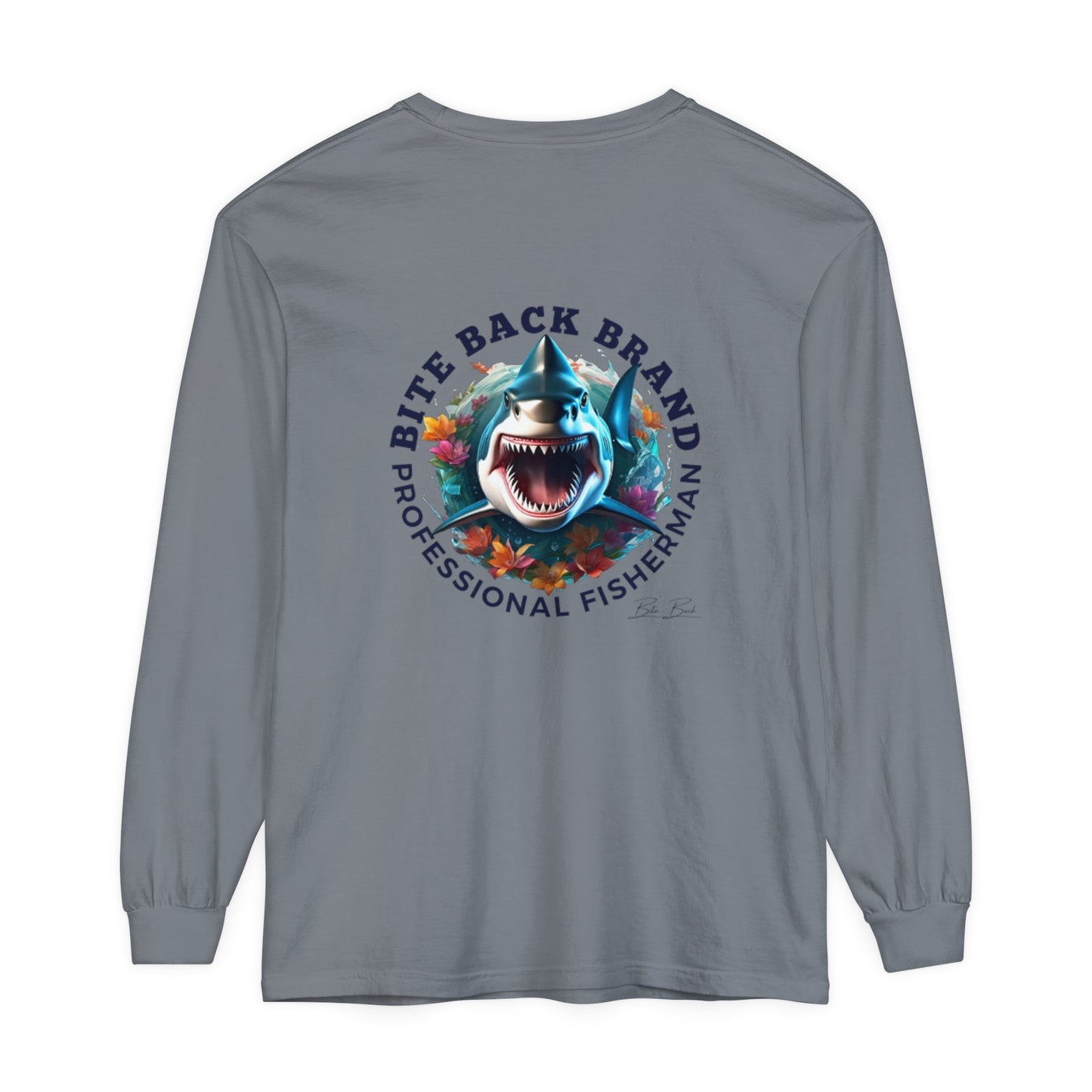 Professional Fisherman Unisex Garment-dyed Long Sleeve T-Shirt