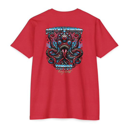 Octopus Monster Graphic T-Shirt — Southernmost Tattoo T-Shirt