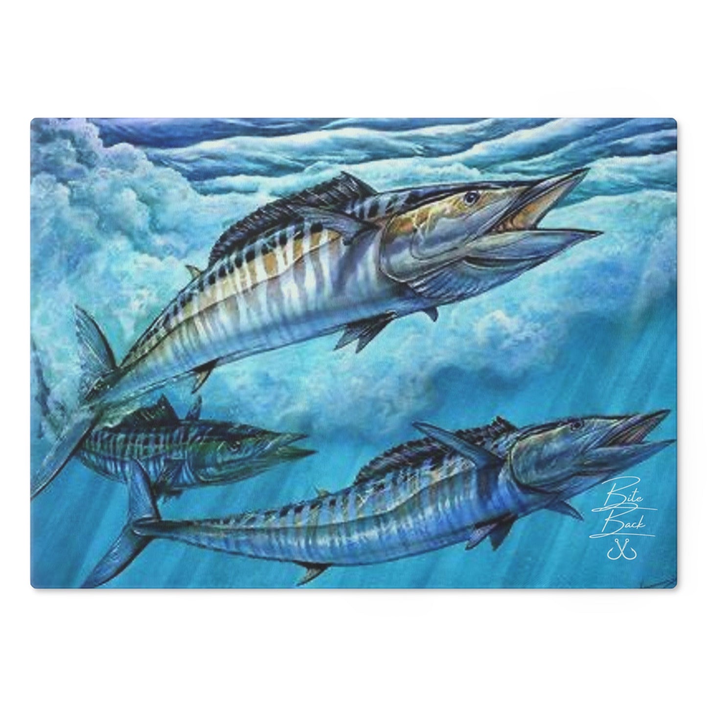 Wahoo Glass Cutting Board