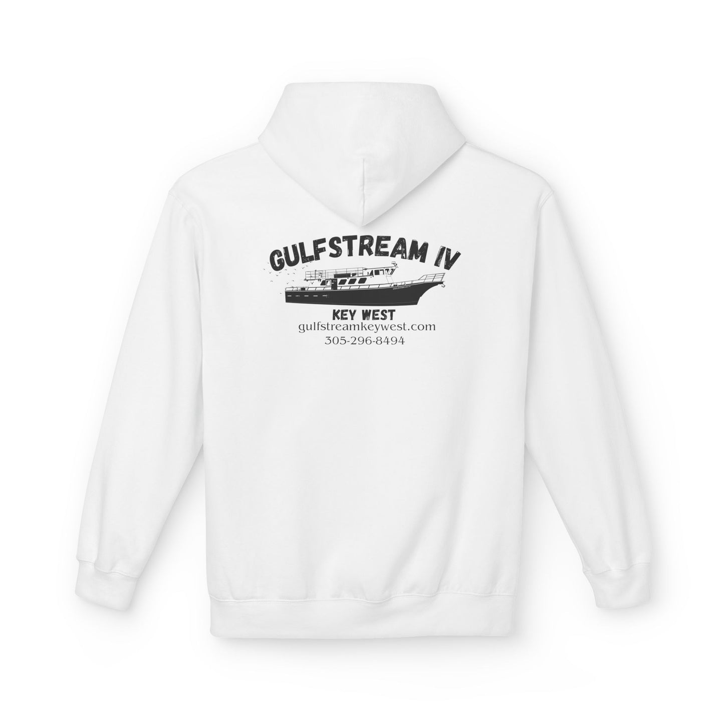 Gulfstream IV Key West Unisex Hoodie - Cozy Midweight Fleece Sweatshirt