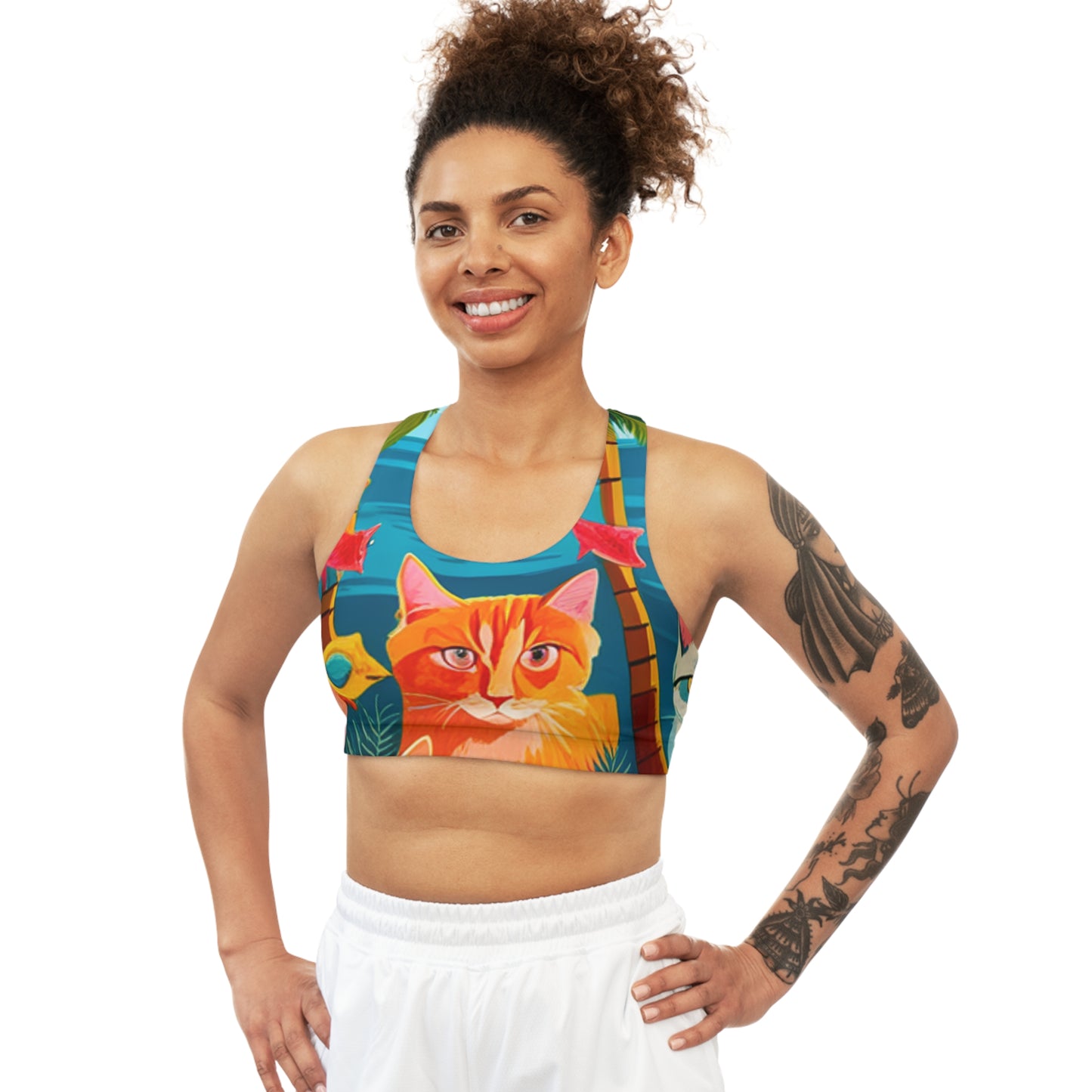 Hemingway's Dock Seamless Sports Bra