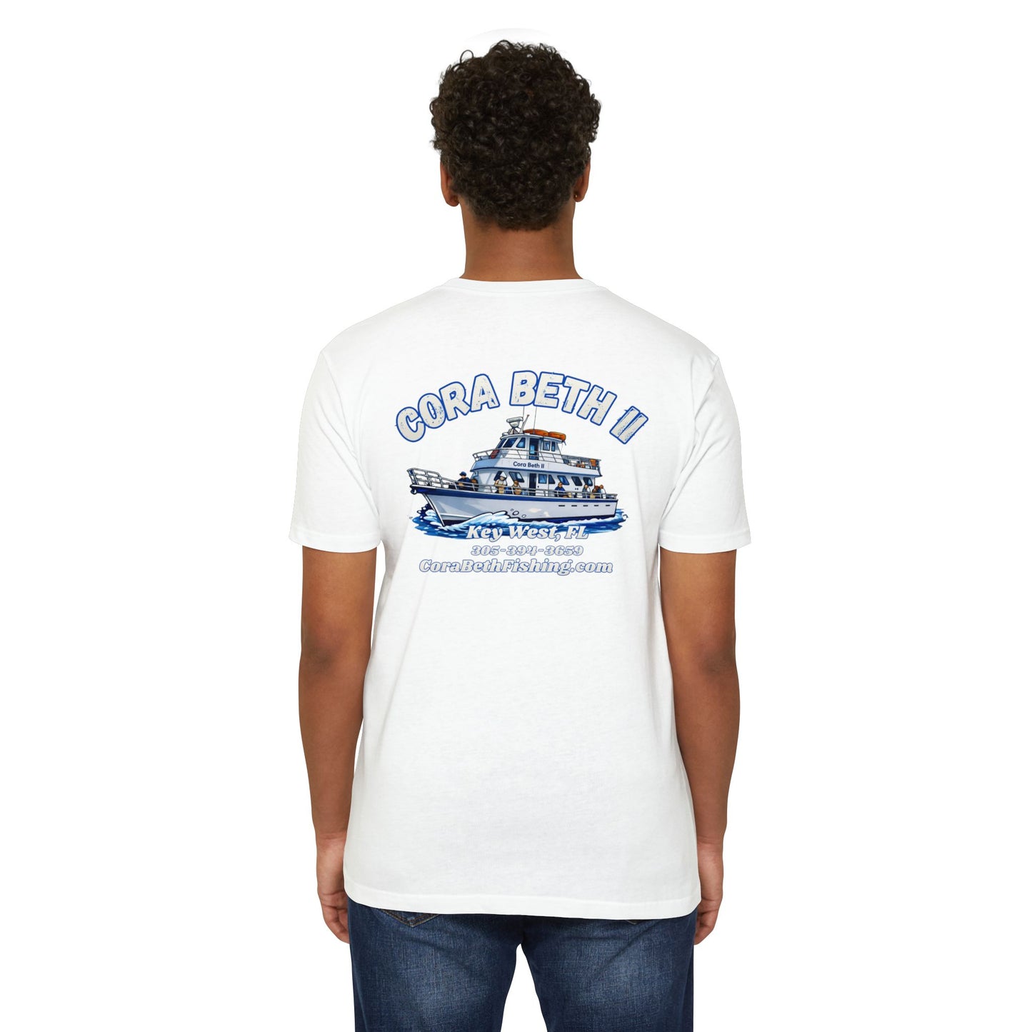 Cora Beth II Fishing Boat T-Shirt — Key West Fishing Souvenir