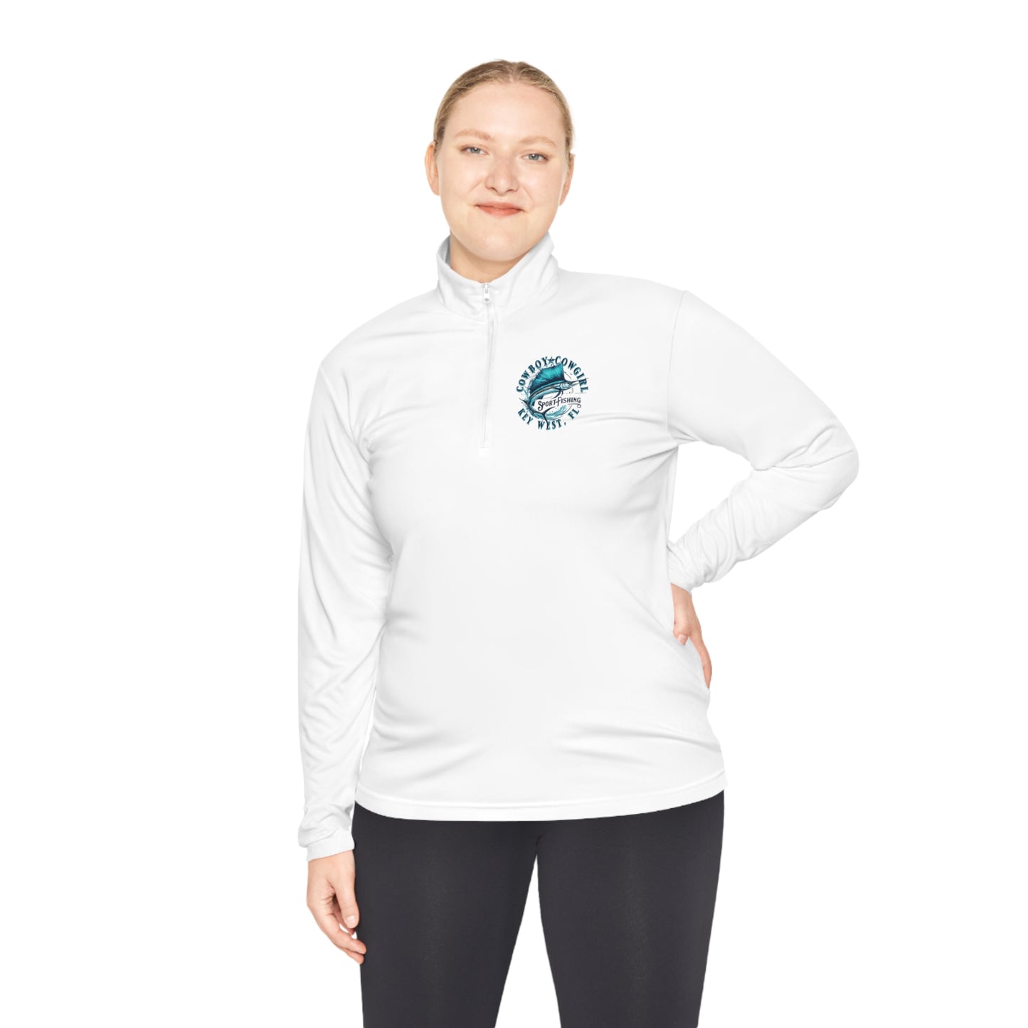 Cowboy Cowgirl Classic Unisex Quarter-Zip Pullover