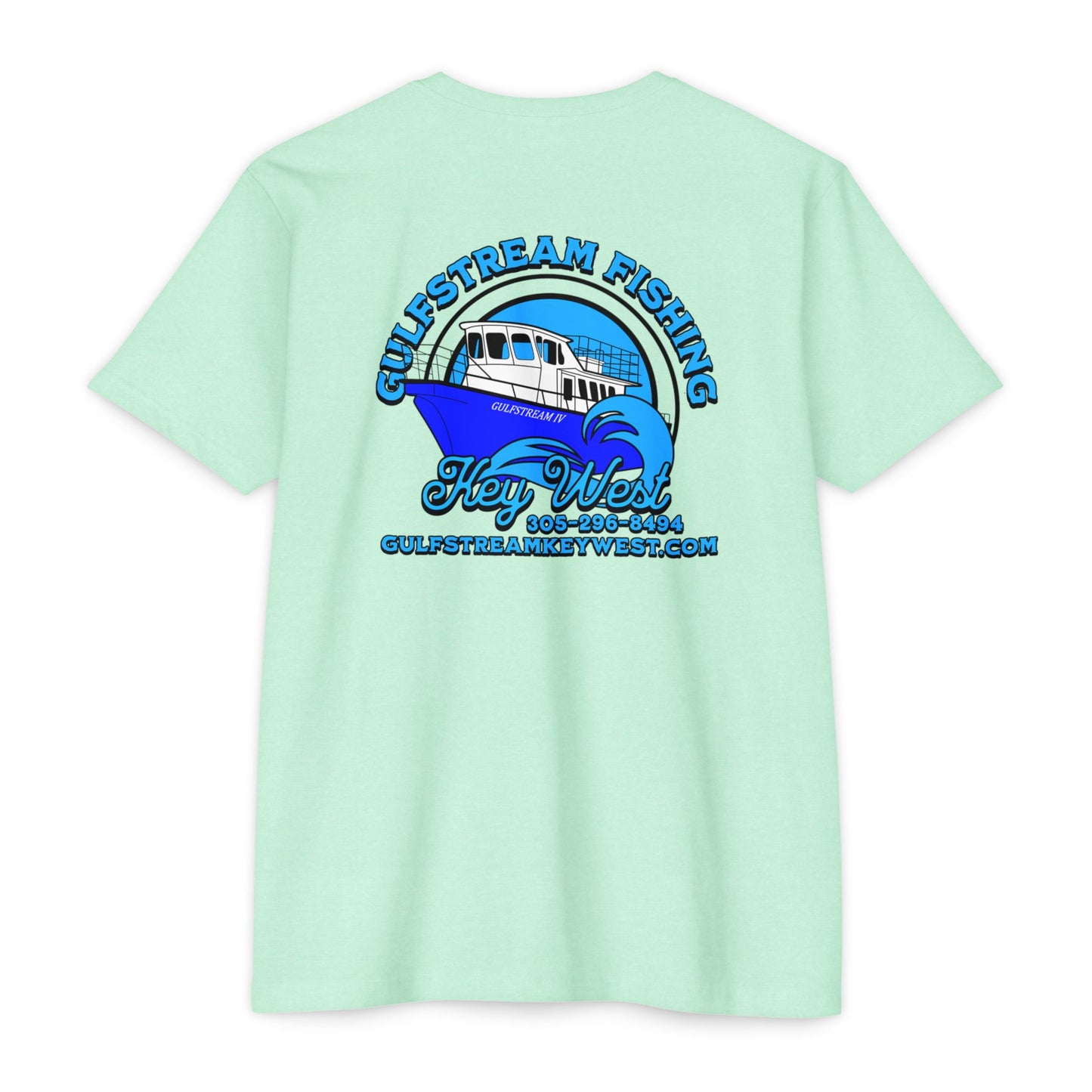 Key West Gulfstream Fishing Boat T-Shirt