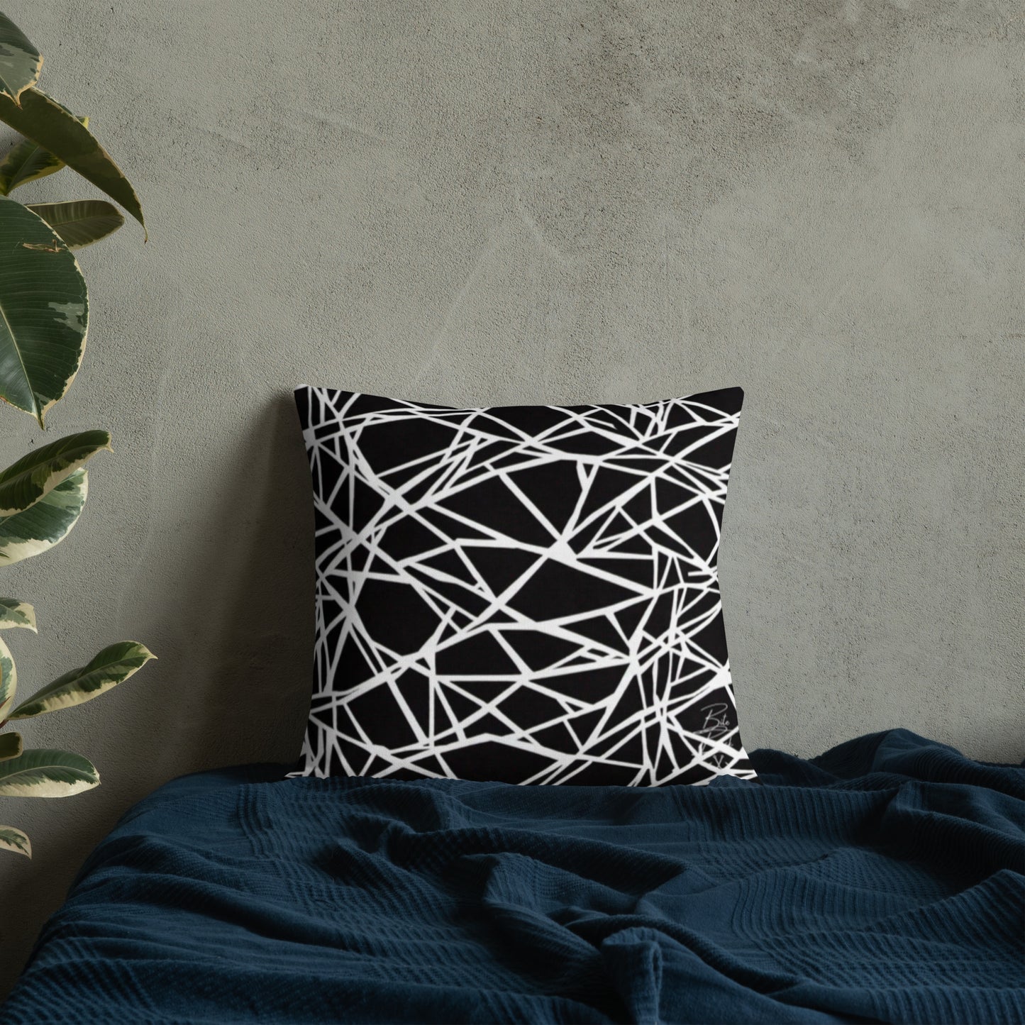 Black & White Premium Pillow