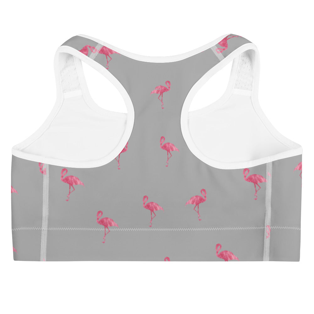 Flamingo Crossing Sports bra