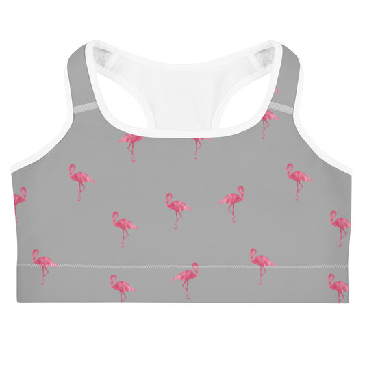 Flamingo Crossing Sports bra